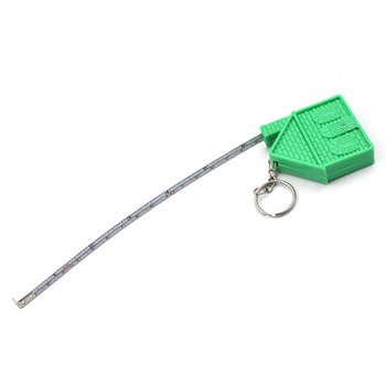 塑料房屋造型鐵捲尺-造型鑰匙圈_1